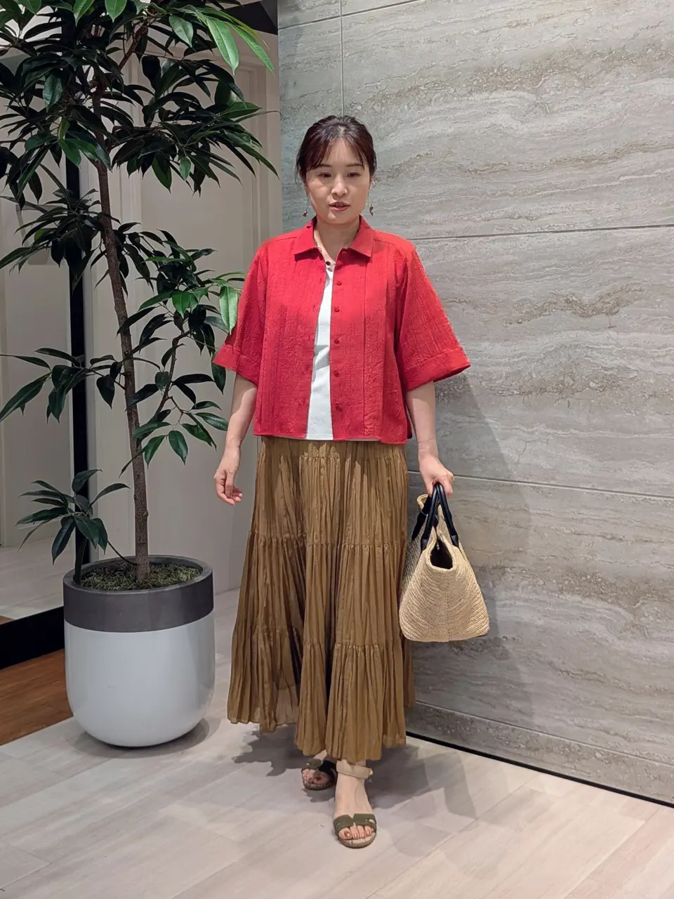 自由区 Nakai コーディネート画像