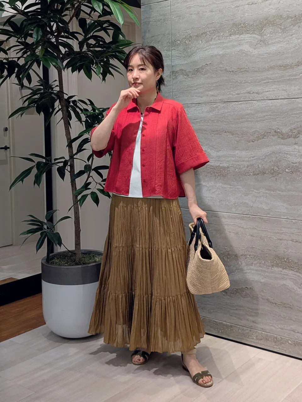 自由区 Nakai コーディネート画像