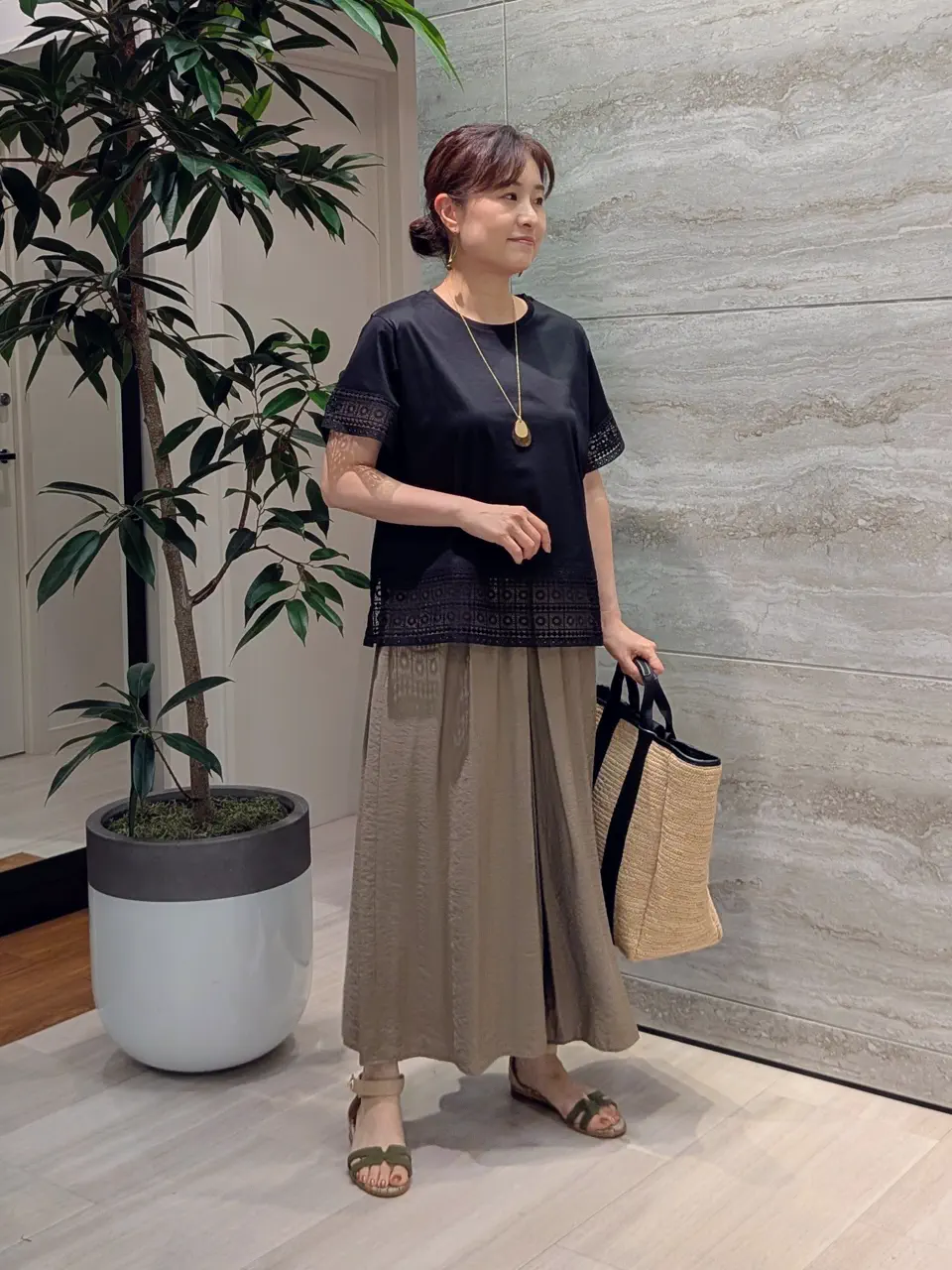 自由区 Nakai コーディネート画像