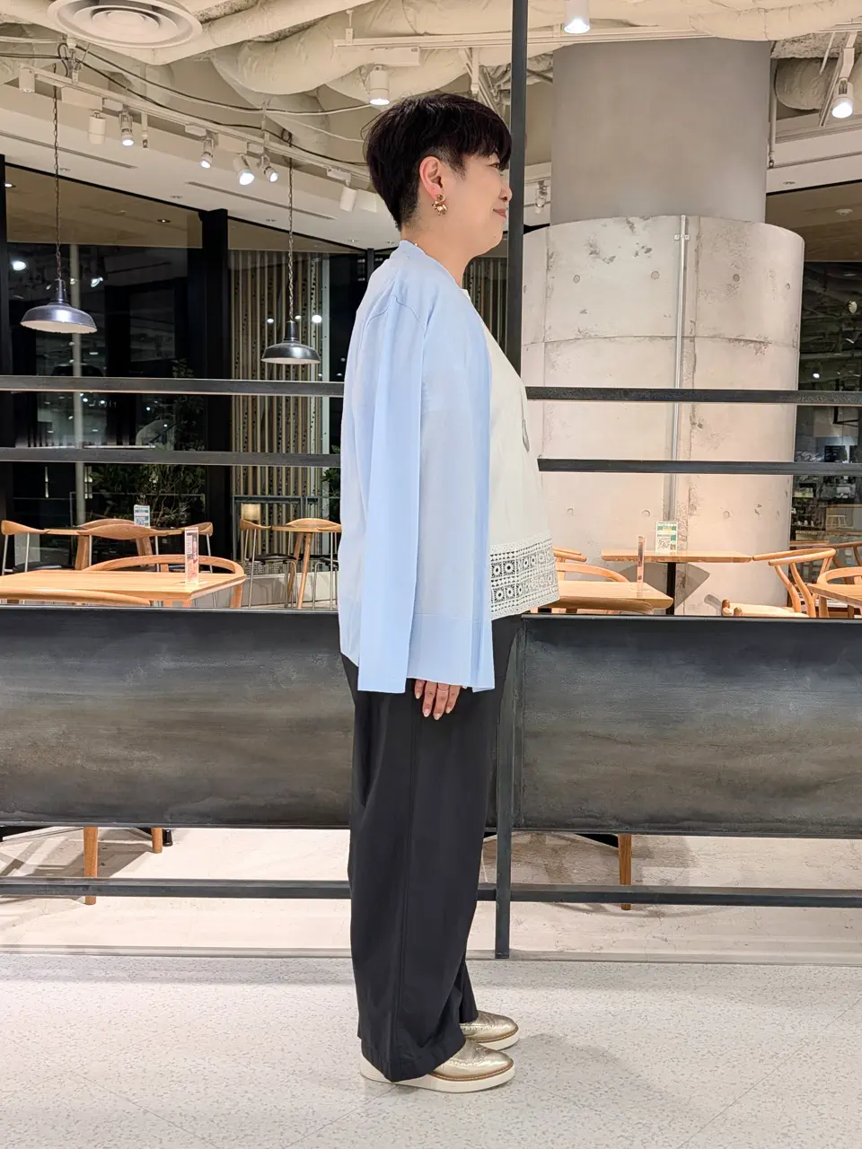 自由区 田中 コーディネート画像