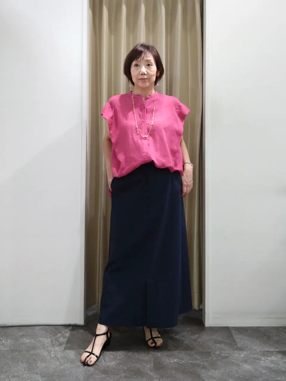 自由区 鶴田 コーディネート画像