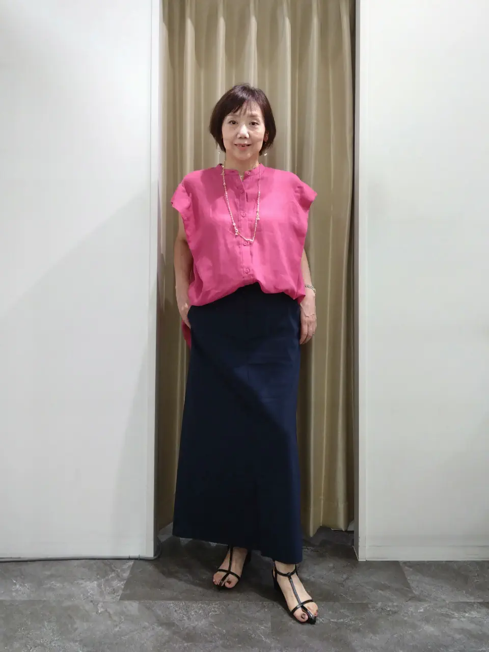 自由区 鶴田 コーディネート画像