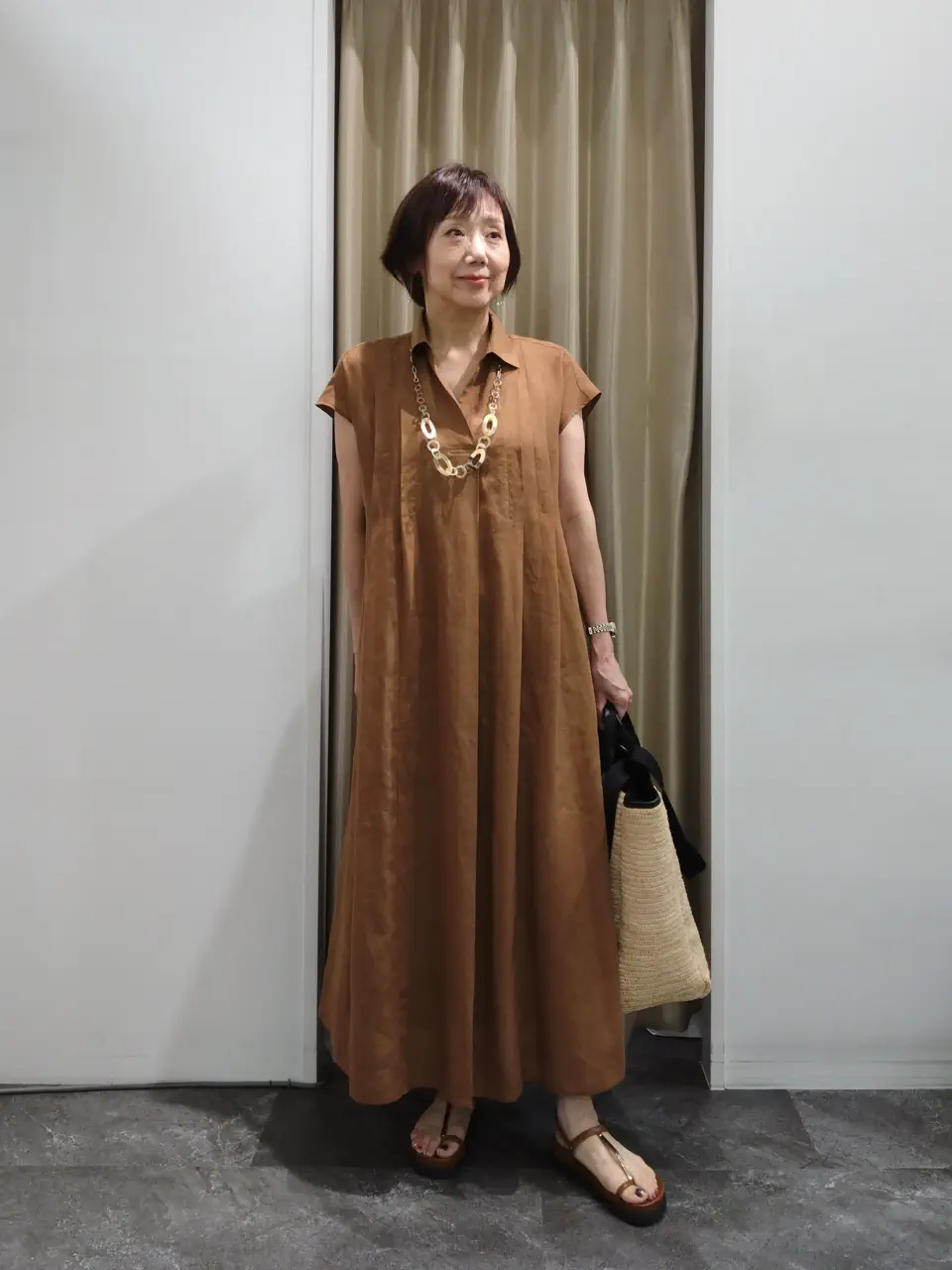 自由区 鶴田 コーディネート画像