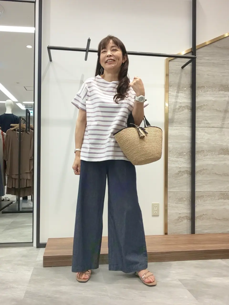 自由区 蛭川 コーディネート画像