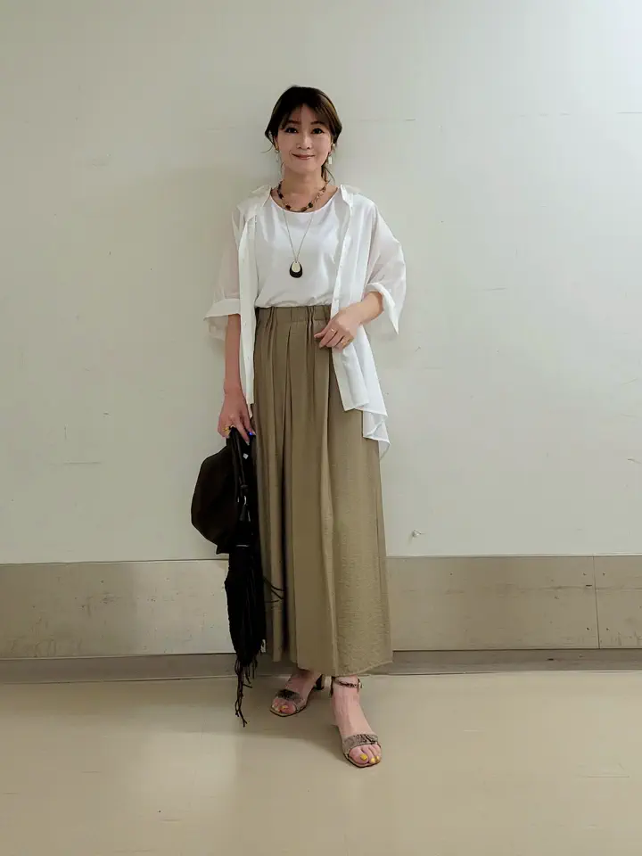 自由区 濱地 コーディネート画像