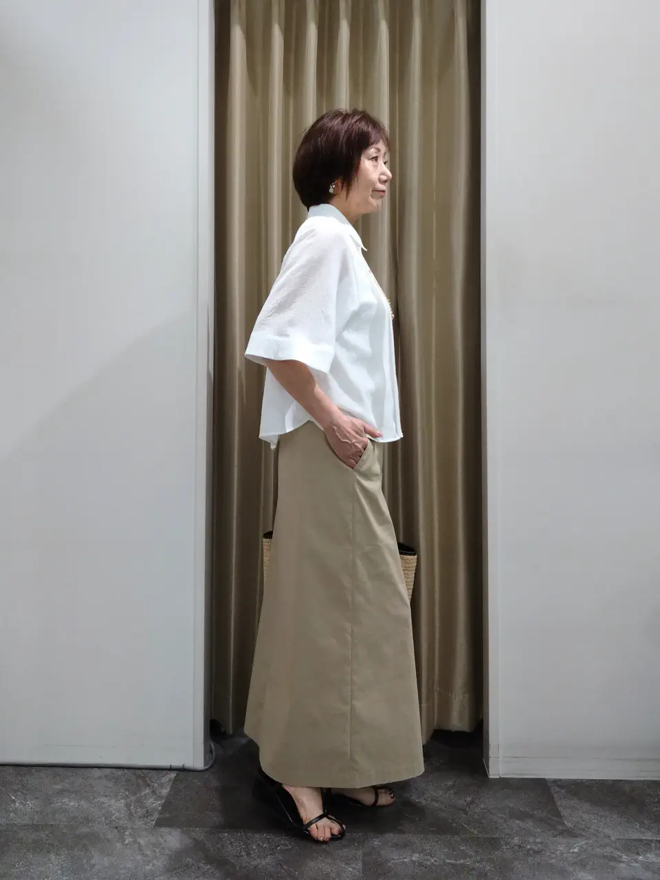 自由区 鶴田 コーディネート画像