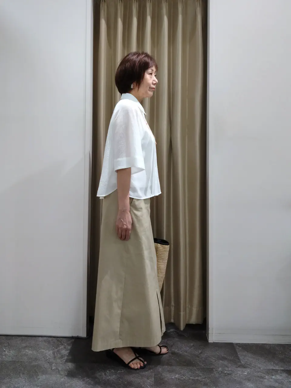 自由区 鶴田 コーディネート画像