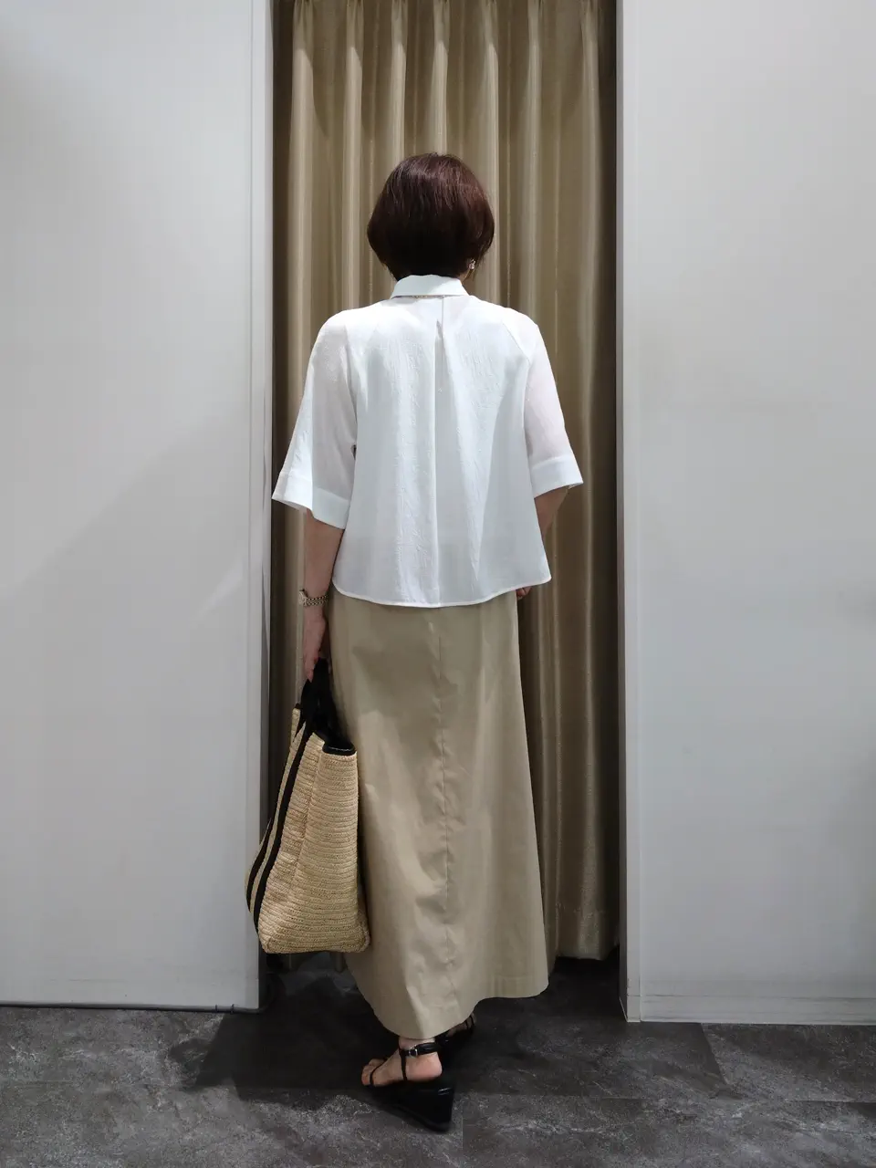 自由区 鶴田 コーディネート画像
