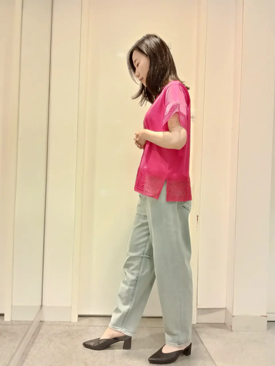 自由区 スタッフ コーディネート画像