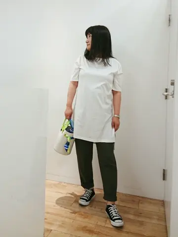 自由区 スタッフ コーディネート画像