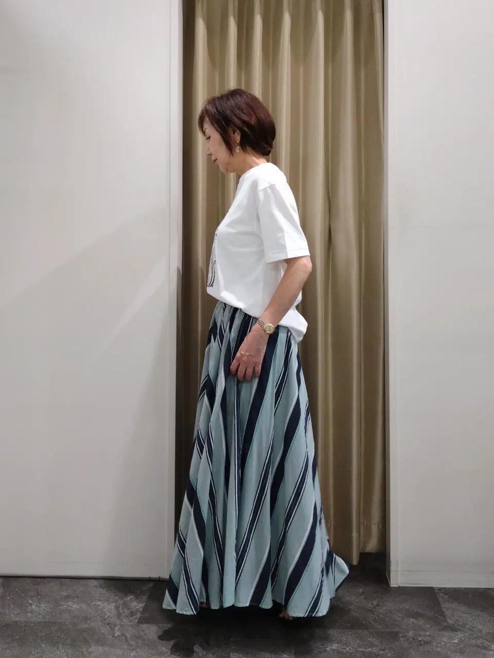 自由区 鶴田 コーディネート画像