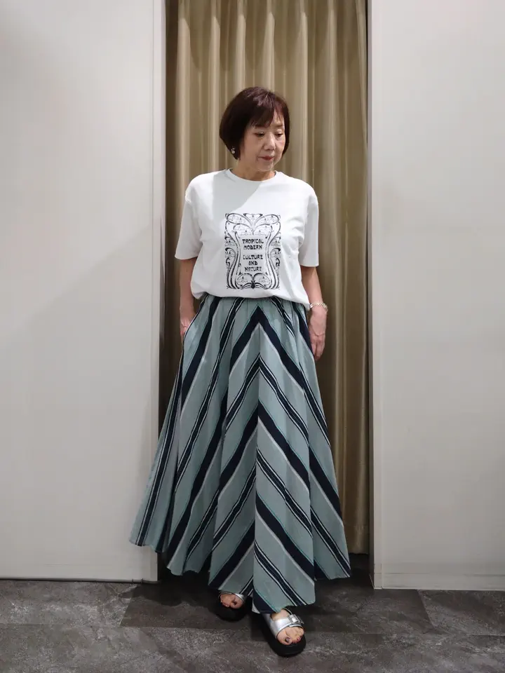 自由区 鶴田 コーディネート画像