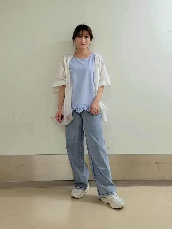 自由区 濱地 コーディネート画像