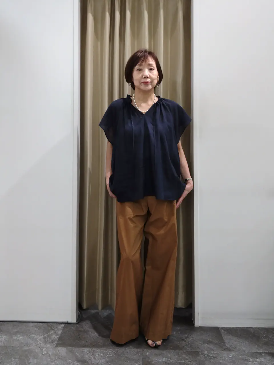 自由区 鶴田 コーディネート画像