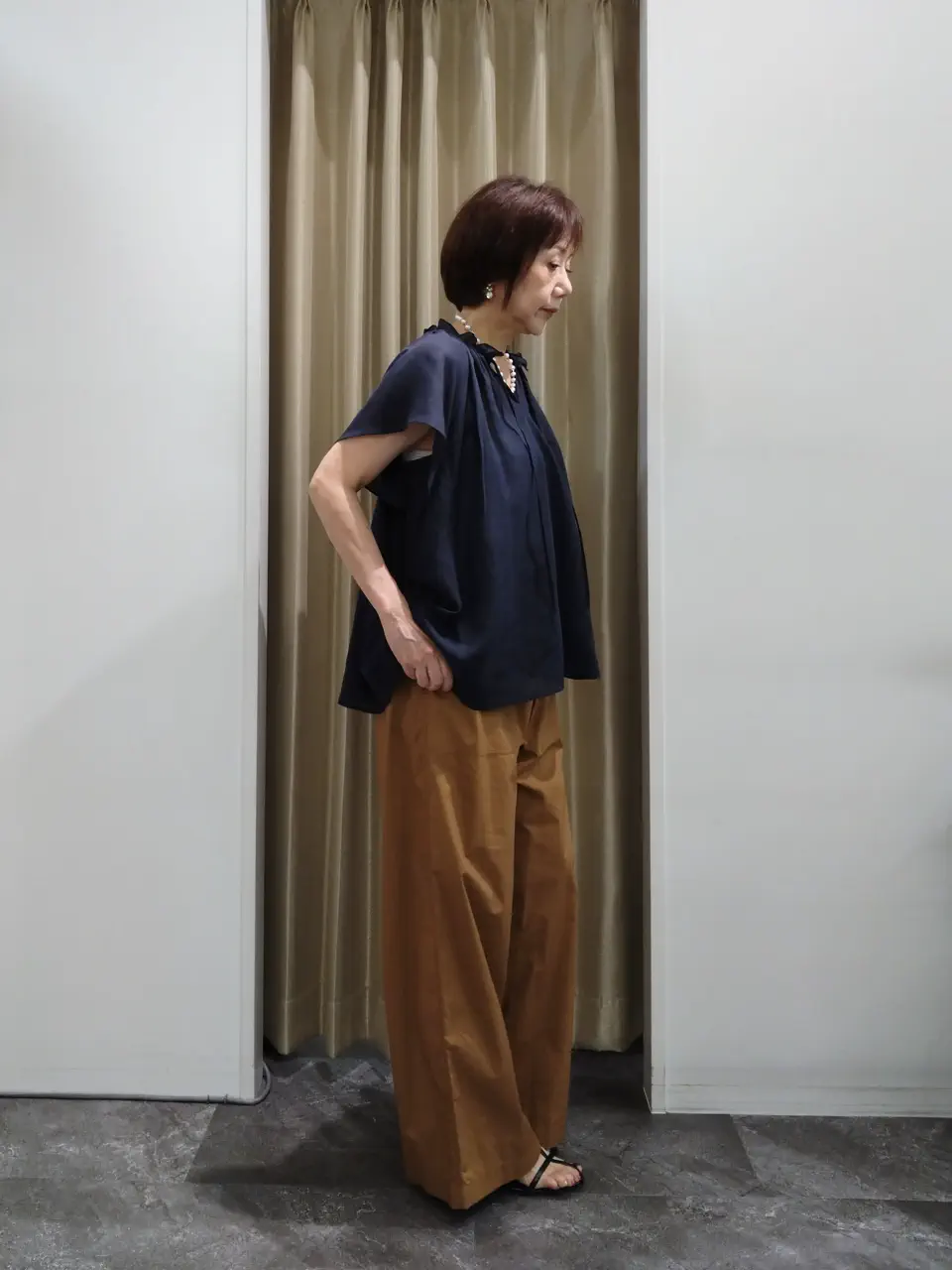 自由区 鶴田 コーディネート画像