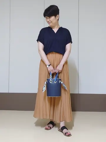 自由区 田中 コーディネート画像