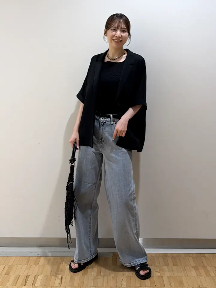 自由区 森川 コーディネート画像