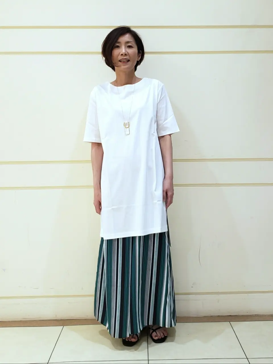 自由区 maruri コーディネート画像