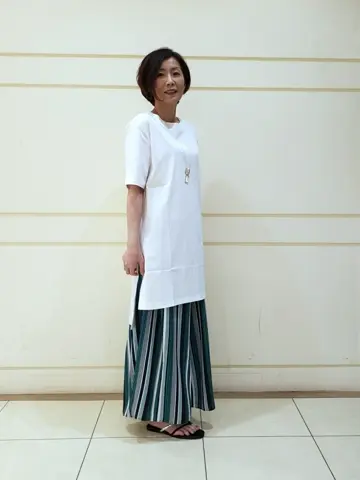 自由区 maruri コーディネート画像