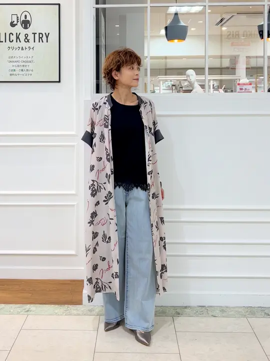 自由区 hazuki コーディネート画像