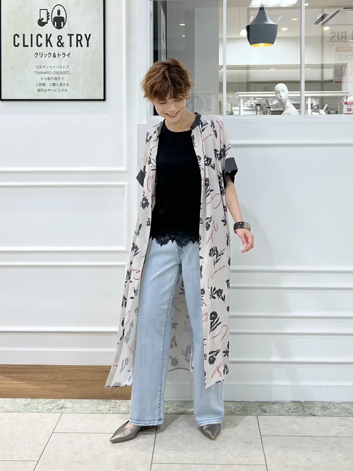 自由区 hazuki コーディネート画像
