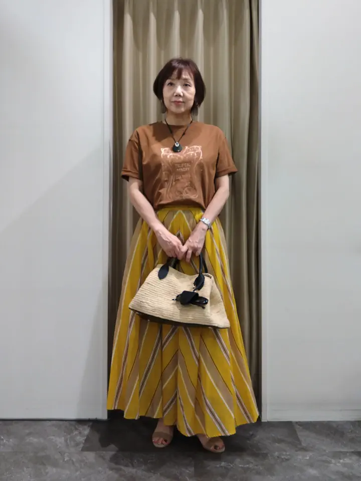 自由区 鶴田 コーディネート画像