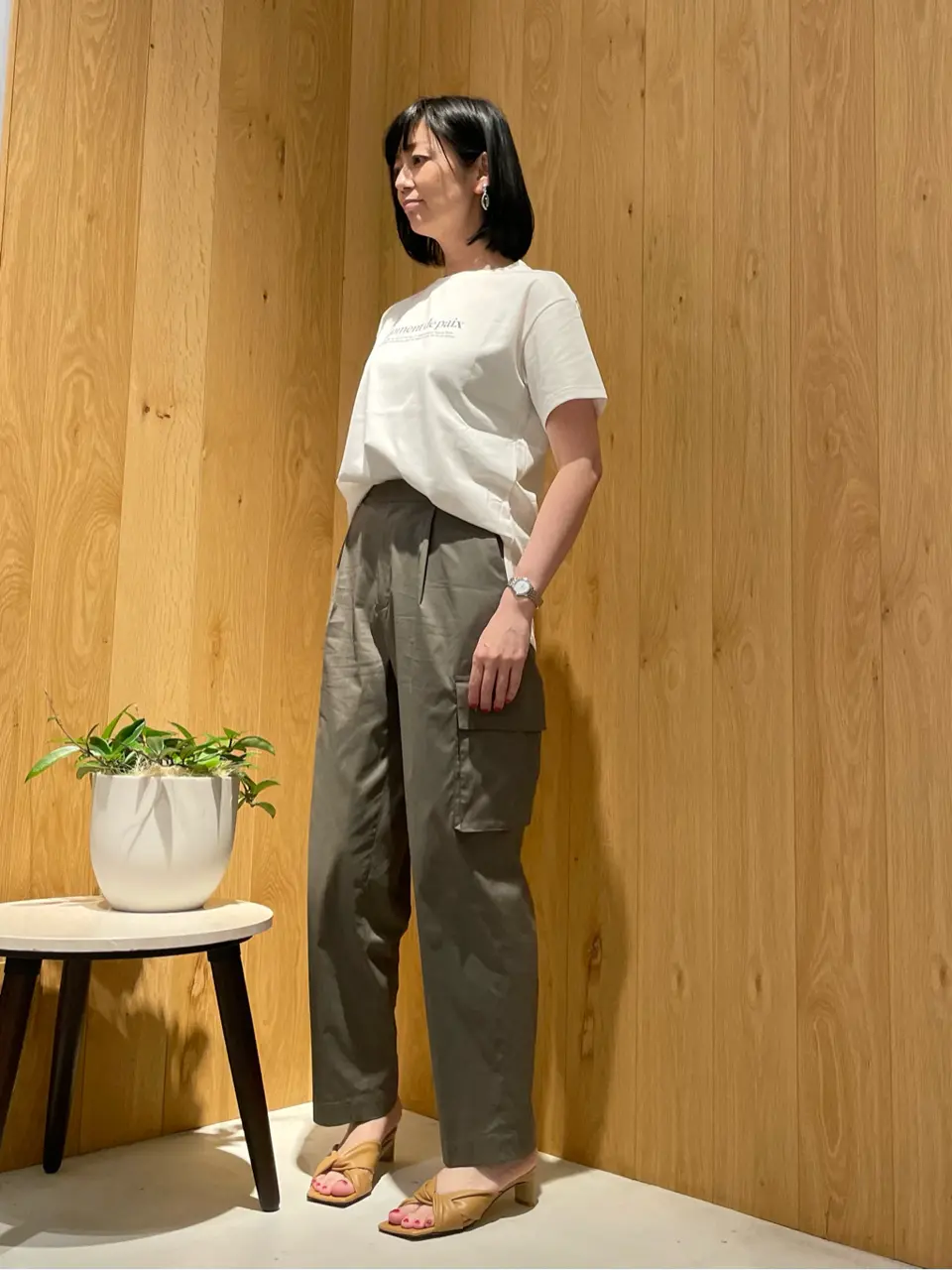 自由区 大宮 コーディネート画像