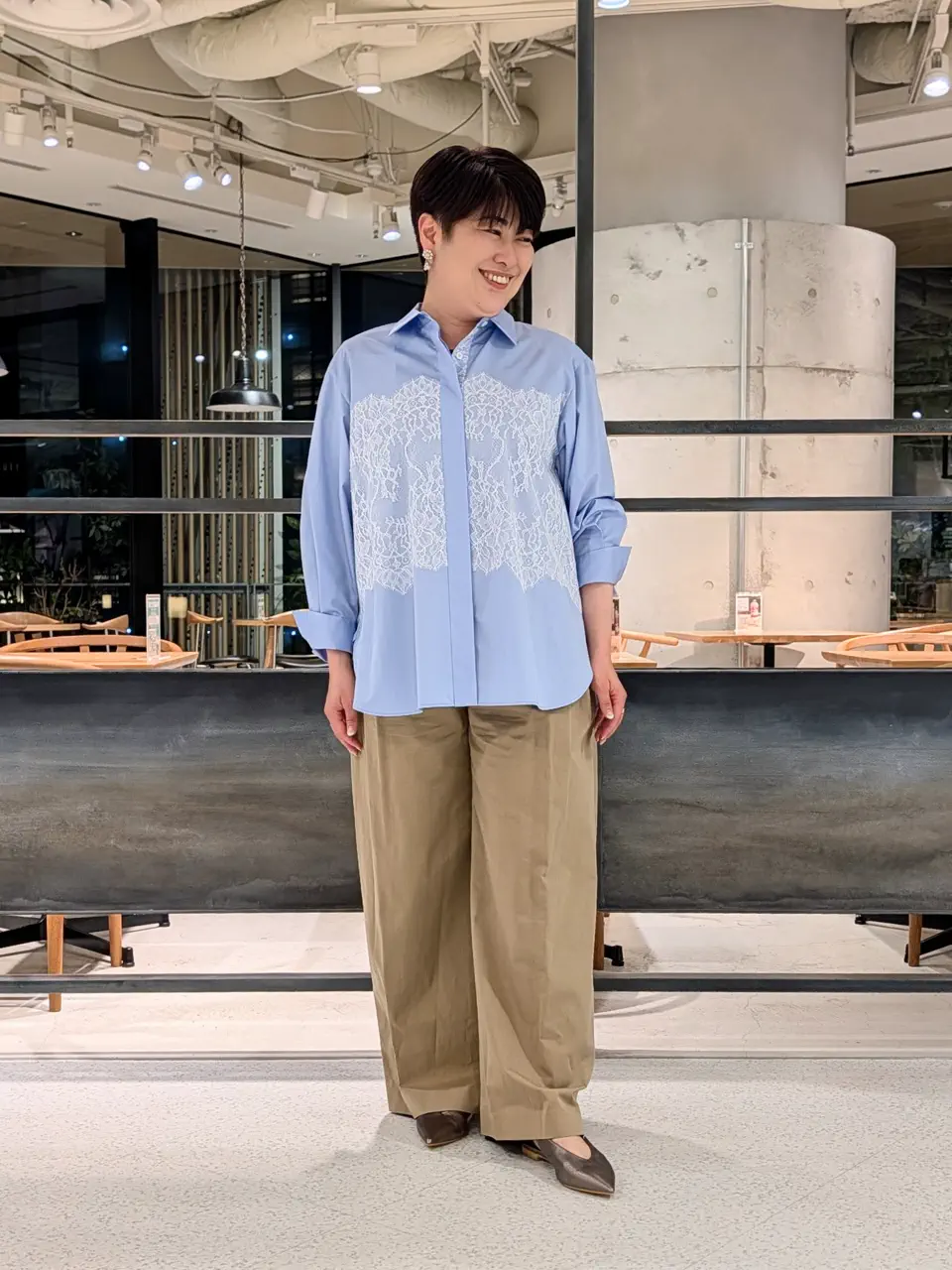自由区 田中 コーディネート画像