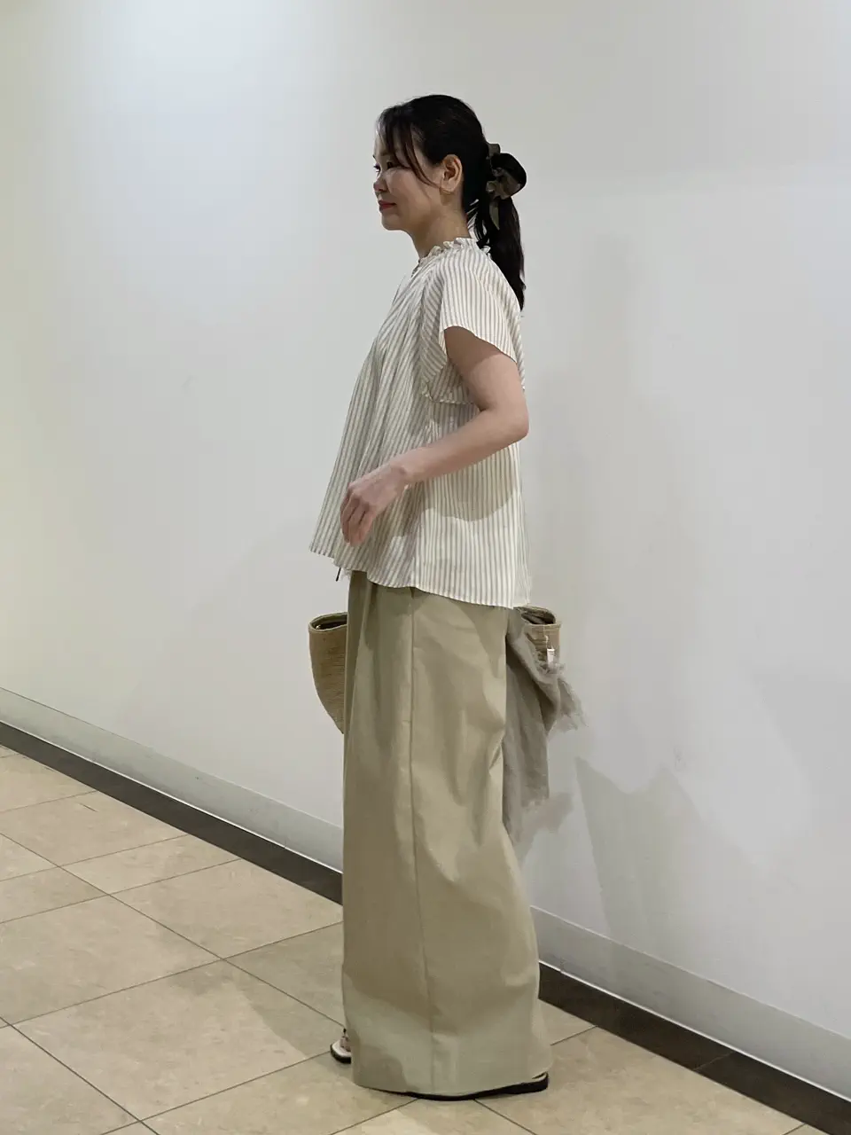 自由区 永石 コーディネート画像