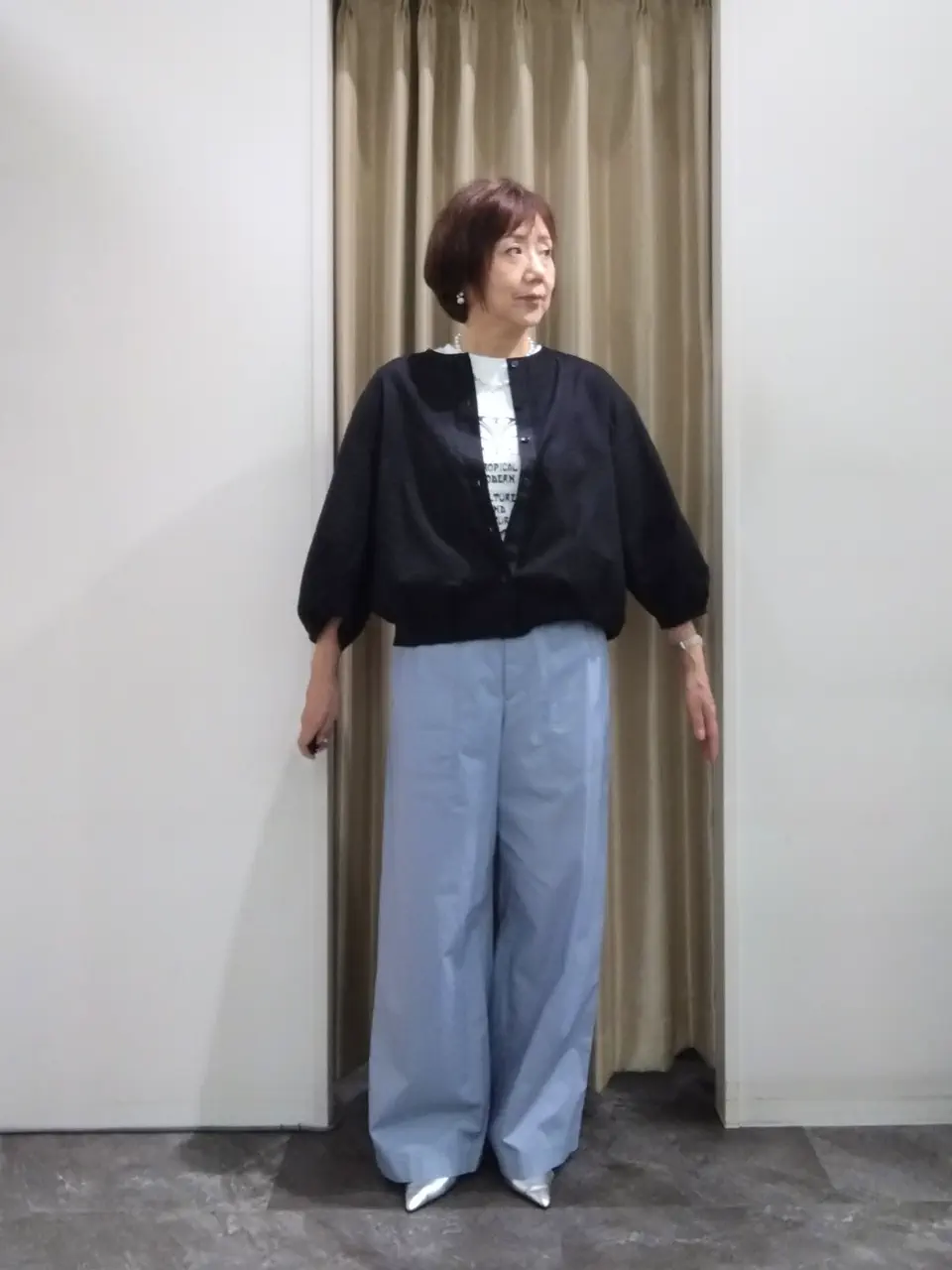 自由区 鶴田 コーディネート画像