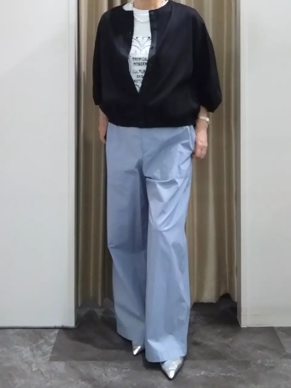 自由区 鶴田 コーディネート画像