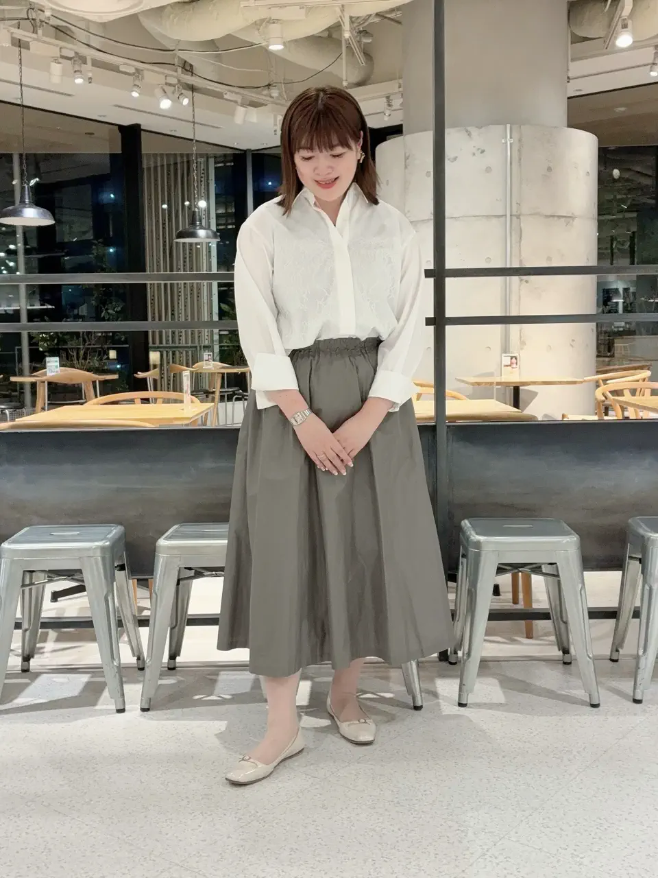 自由区 うめだ コーディネート画像