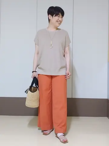 自由区 田中 コーディネート画像