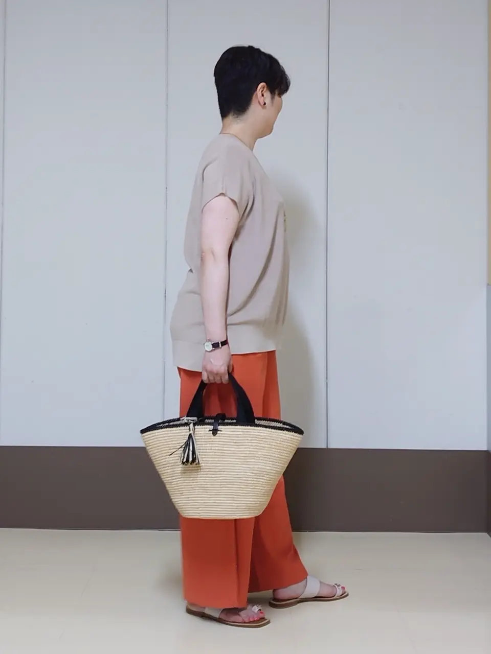 自由区 田中 コーディネート画像