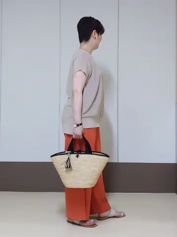 自由区 田中 コーディネート画像