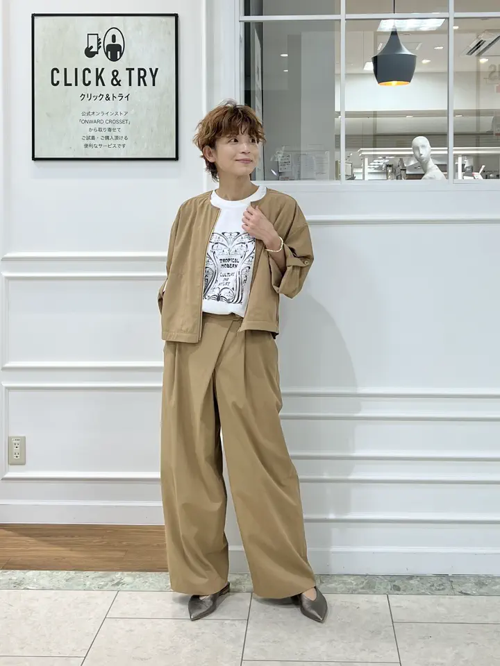 自由区 hazuki コーディネート画像
