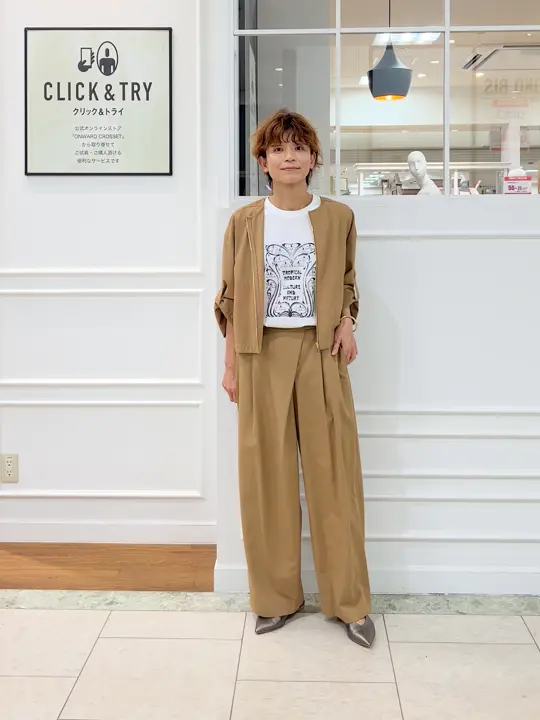 自由区 hazuki コーディネート画像