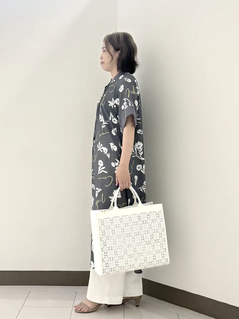 自由区 南 コーディネート画像