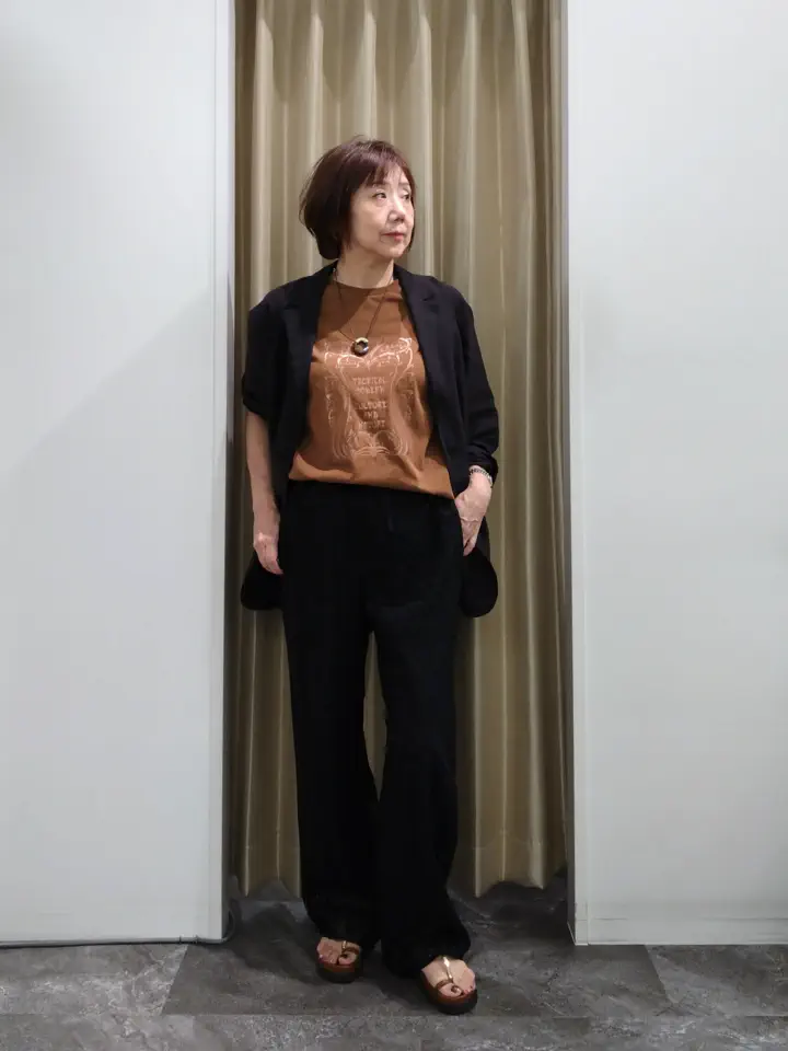 自由区 鶴田 コーディネート画像