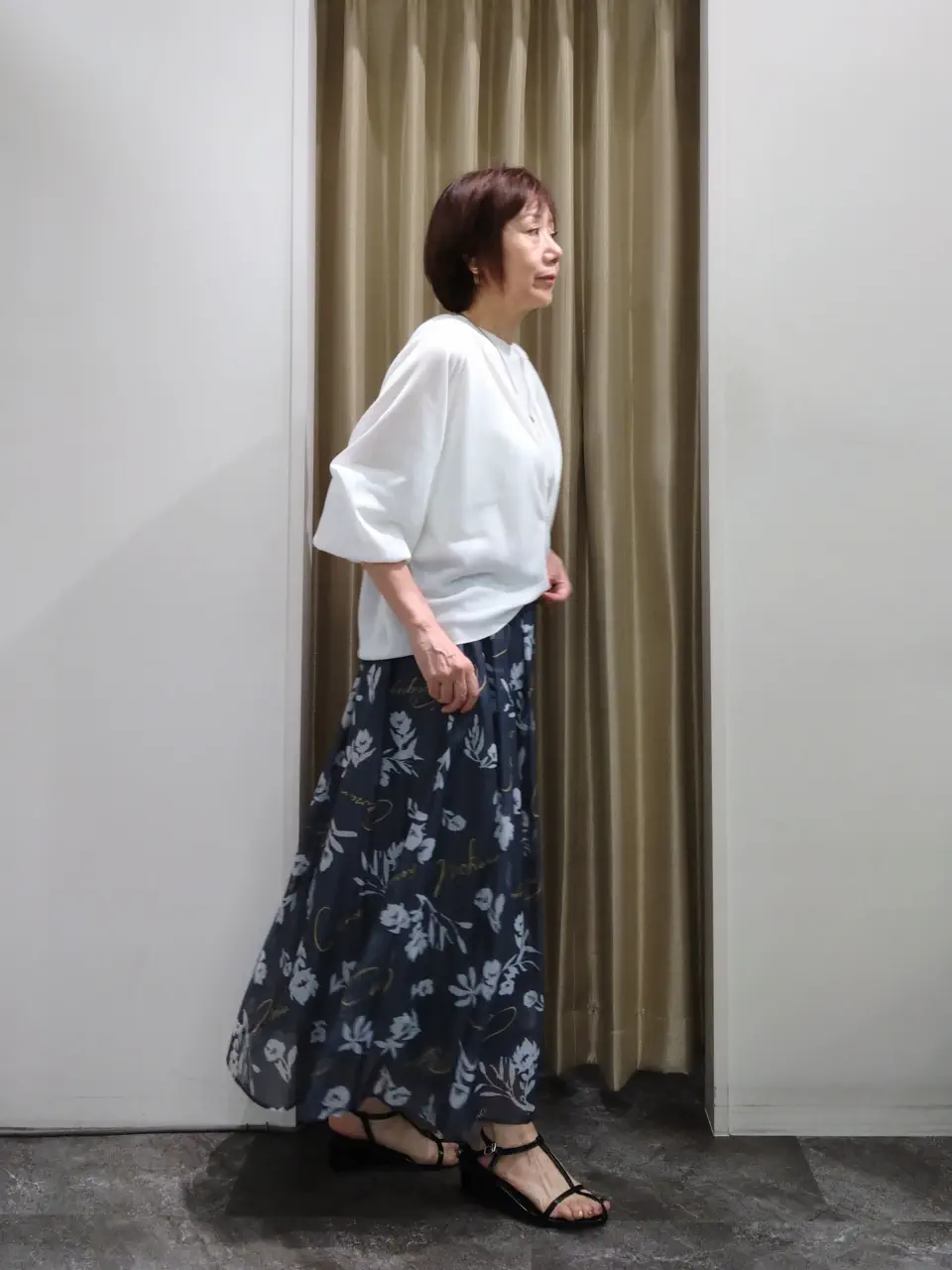 自由区 鶴田 コーディネート画像