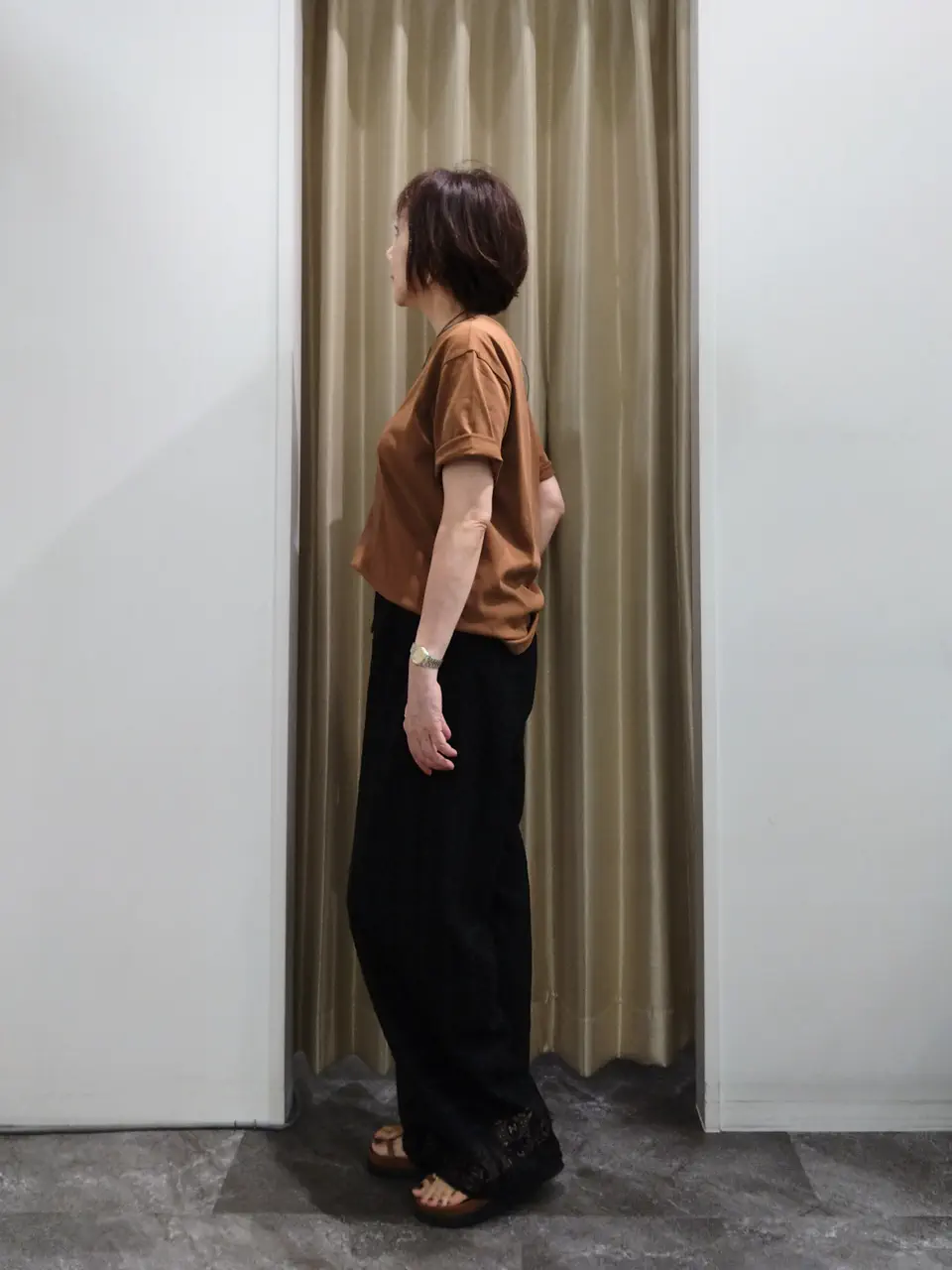 自由区 鶴田 コーディネート画像