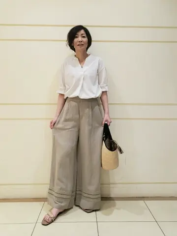 自由区 maruri コーディネート画像