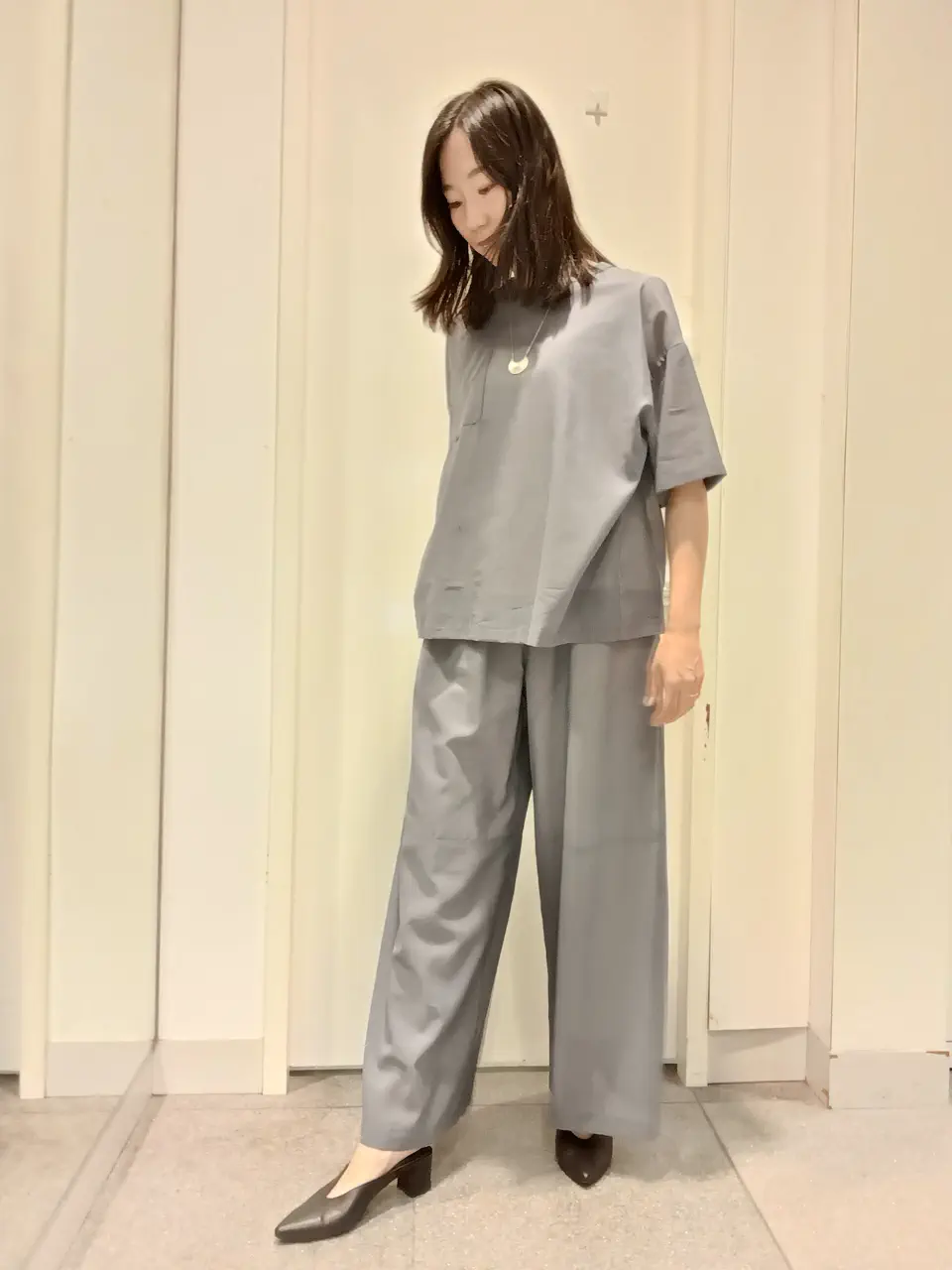 自由区 スタッフ コーディネート画像