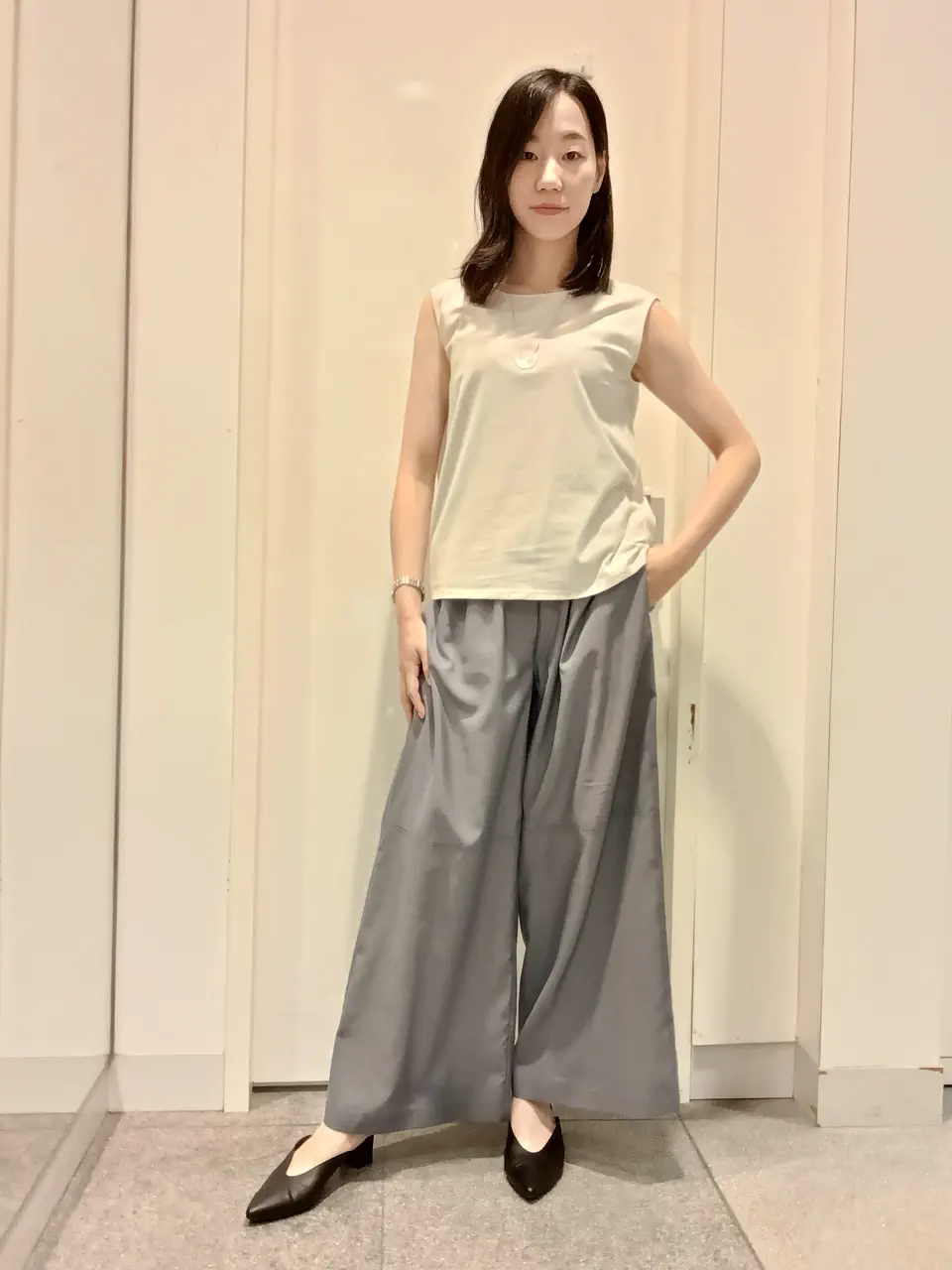 自由区 スタッフ コーディネート画像