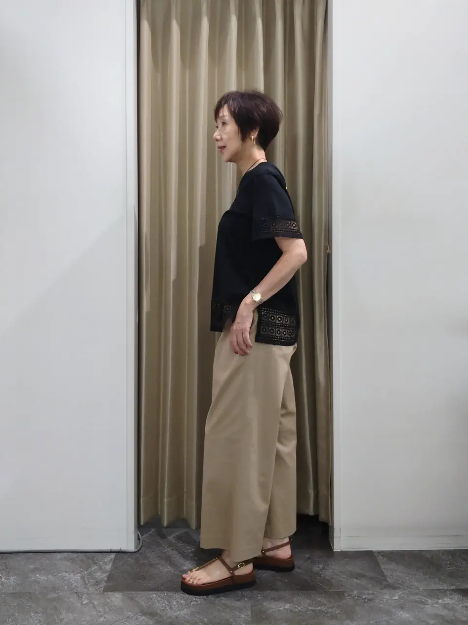 自由区 鶴田 コーディネート画像