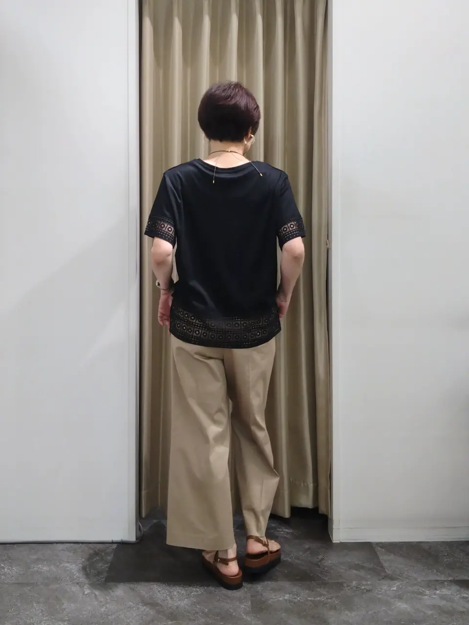 自由区 鶴田 コーディネート画像