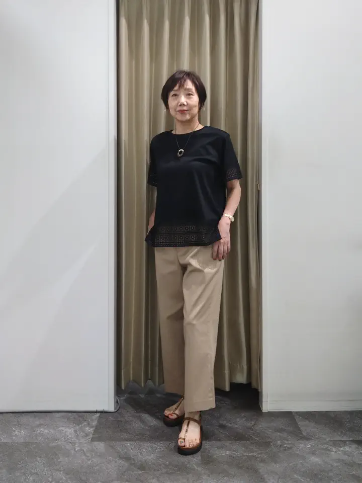 自由区 鶴田 コーディネート画像