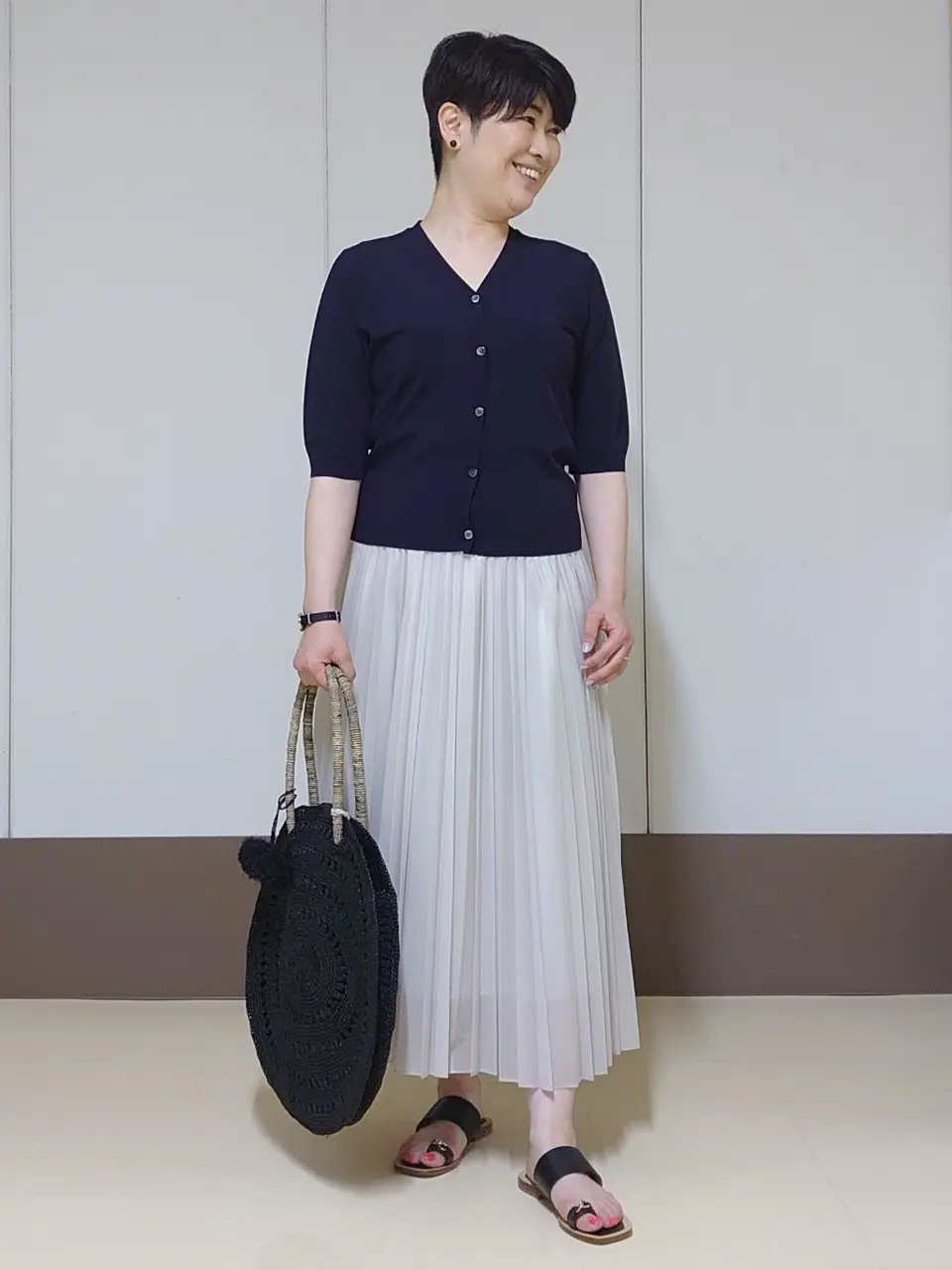 自由区 田中 コーディネート画像