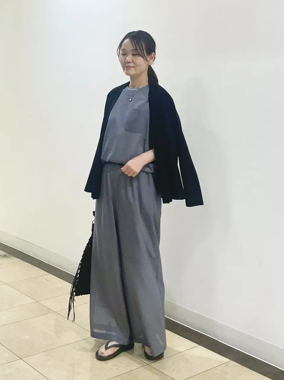 自由区 永石 コーディネート画像
