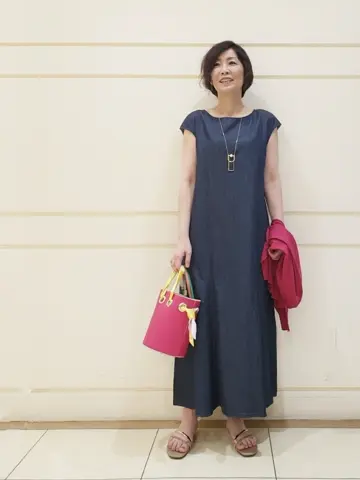 自由区 maruri コーディネート画像